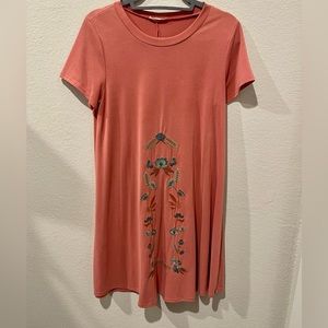 First Love Pink Floral Dress (Women’s Medium)